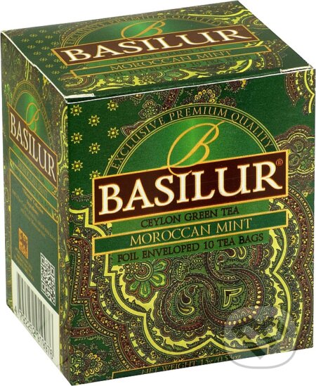 Kávy a čaje: BASILUR Orient Moroccan Mint (Bio - Racio). Bio - Racio Kávy a čaje: BASILUR Orient Moroccan Mint (Bio - Racio). Bio - Racio