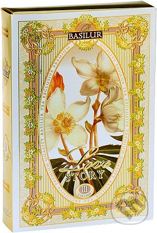 Kávy a čaje: BASILUR Tea Book Love Story III. papier (Bio - Racio). Bio - Racio, 2019 Kávy a čaje: BASILUR Tea Book Love Story III. papier (Bio - Racio). Bio - Racio, 2019