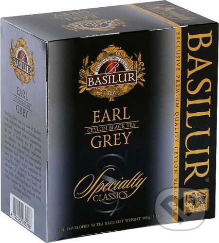Kávy a čaje: BASILUR Specialty Earl Grey (Bio - Racio). Bio - Racio, 2019 Kávy a čaje: BASILUR Specialty Earl Grey (Bio - Racio). Bio - Racio, 2019
