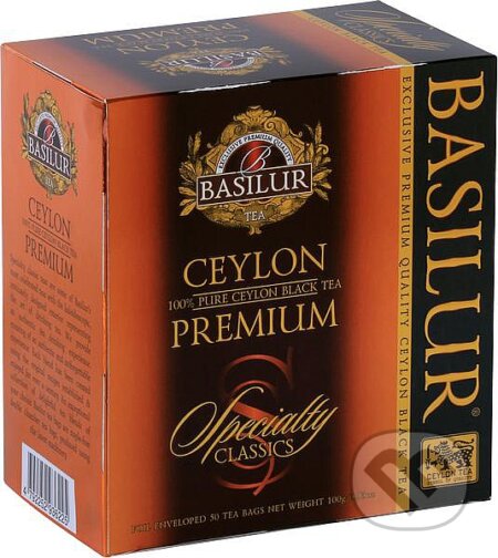 Kávy a čaje: BASILUR Specialty Ceylon Premium (Bio - Racio). Bio - Racio, 2019 Kávy a čaje: BASILUR Specialty Ceylon Premium (Bio - Racio). Bio - Racio, 2019