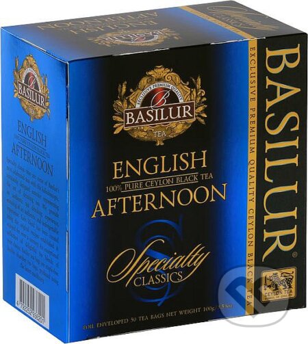 Kávy a čaje: BASILUR Specialty English Afternoon (Bio - Racio). Bio - Racio, 2019 Kávy a čaje: BASILUR Specialty English Afternoon (Bio - Racio). Bio - Racio, 2019