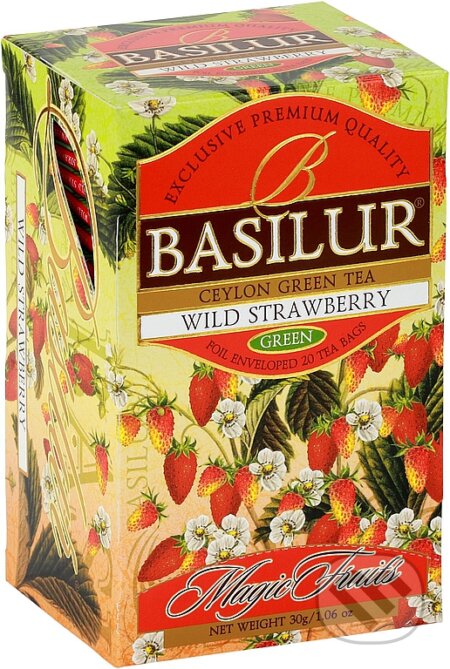 Kávy a čaje: BASILUR Magic Wild Strawberry (Bio - Racio). Bio - Racio, 2019 Kávy a čaje: BASILUR Magic Wild Strawberry (Bio - Racio). Bio - Racio, 2019