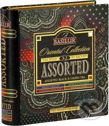 Kávy a čaje: BASILUR Book Assorted Orient (Bio - Racio). Bio - Racio, 2019 Kávy a čaje: BASILUR Book Assorted Orient (Bio - Racio). Bio - Racio, 2019