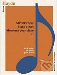 Kniha: Klavierstücke II / Piano pieces II (Joseph Haydn). Könemann Music Budapest, 2015 Kniha: Klavierstücke II / Piano pieces II (Joseph Haydn). Könemann Music Budapest, 2015