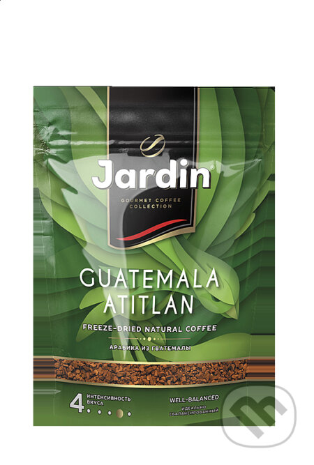 Kávy a čaje: JARDIN Instant Arabika Guatemala Atitlan (Bio - Racio). Bio - Racio, 2019 Kávy a čaje: JARDIN Instant Arabika Guatemala Atitlan (Bio - Racio). Bio - Racio, 2019