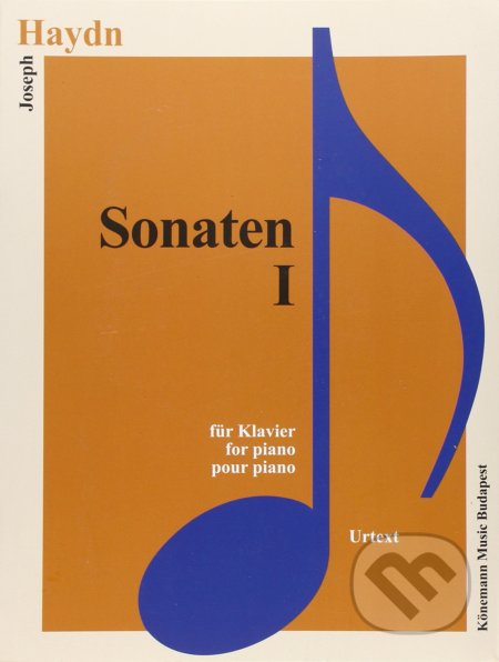 Kniha: Sonaten I (Joseph Haydn). Könemann Music Budapest, 2015 Kniha: Sonaten I (Joseph Haydn). Könemann Music Budapest, 2015