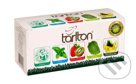Kávy a čaje: TARLTON Variácia Green (Bio - Racio). Bio - Racio, 2019 Kávy a čaje: TARLTON Variácia Green (Bio - Racio). Bio - Racio, 2019