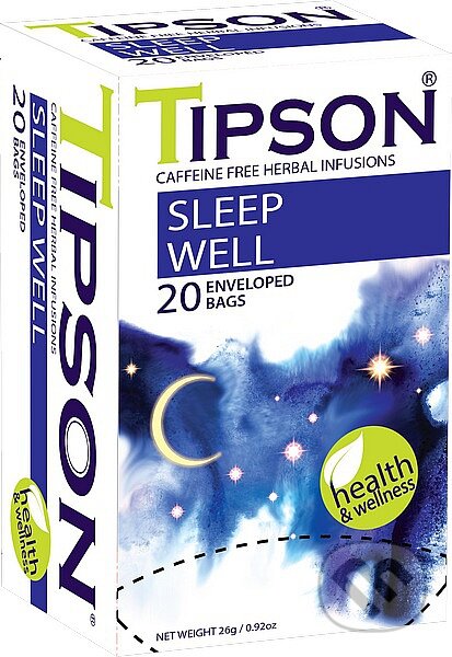 Kávy a čaje: Health&Wellness Teas Sleep Well (Bio - Racio). Bio - Racio, 2019 Kávy a čaje: Health&Wellness Teas Sleep Well (Bio - Racio). Bio - Racio, 2019