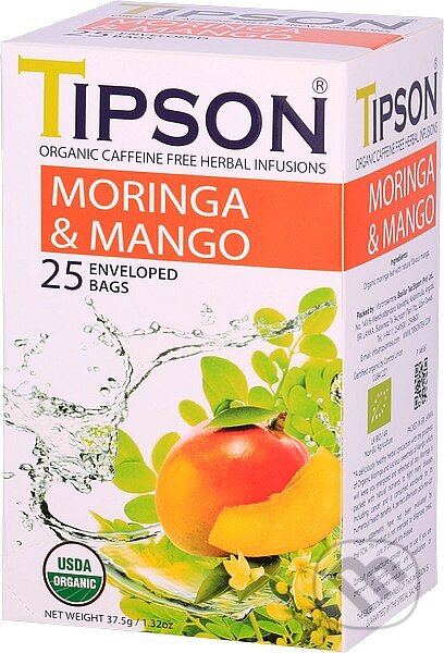 Kávy a čaje: Organic Moringa Mango (Bio - Racio). Bio - Racio, 2019 Kávy a čaje: Organic Moringa Mango (Bio - Racio). Bio - Racio, 2019