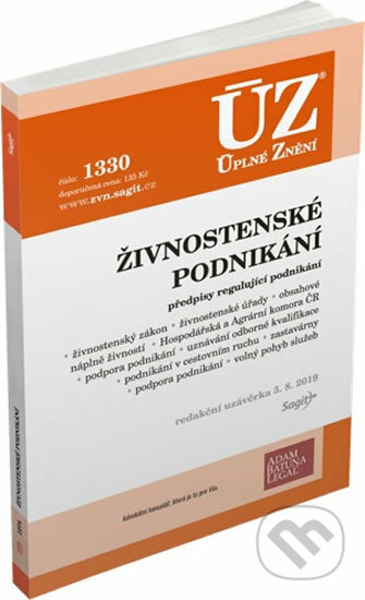Kniha: Živnostenské podnikání (Sagit). Sagit, 2019 Kniha: Živnostenské podnikání (Sagit). Sagit, 2019