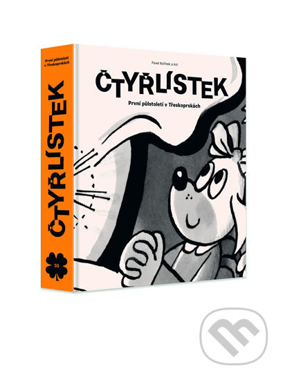 Kniha: Čtyřlístek: První půlstoletí v Třeskoprskách (Pavel Kořínek). Čtyřlístek, 2019 Kniha: Čtyřlístek: První půlstoletí v Třeskoprskách (Pavel Kořínek). Čtyřlístek, 2019
