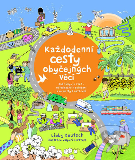 Kniha: Každodenní cesty obyčejných věcí (Libby Deutsch). Slovart CZ, 2019 Kniha: Každodenní cesty obyčejných věcí (Libby Deutsch). Slovart CZ, 2019