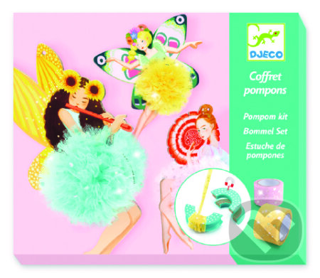 Trblietavé brmbolce zo šifónu – Víly (Djeco). Djeco, 2019 Trblietavé brmbolce zo šifónu – Víly (Djeco). Djeco, 2019