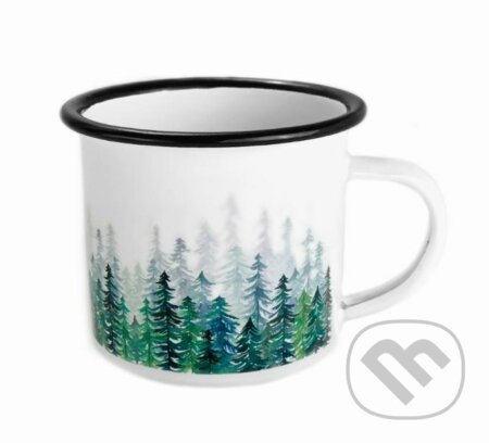 Smaltovaný hrnček Les (Ľúbené). Ľúbené, 2019 Smaltovaný hrnček Les (Ľúbené). Ľúbené, 2019
