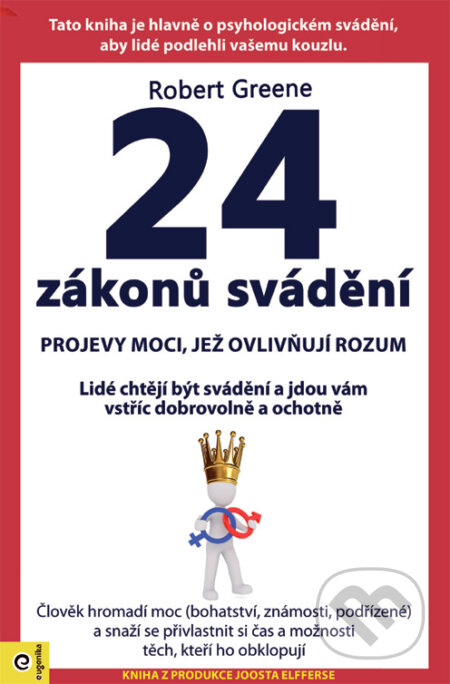 Kniha: 24 zákonů svádění (Robert Greene). Eugenika, 2019 Kniha: 24 zákonů svádění (Robert Greene). Eugenika, 2019