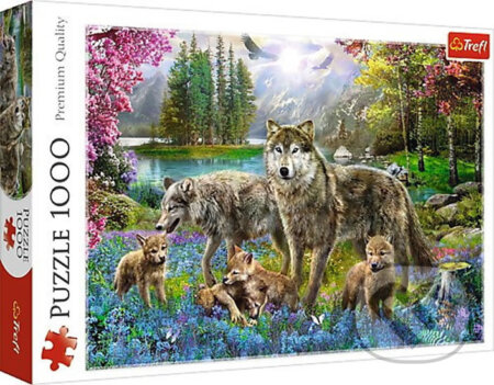 Puzzle: Vlčí rodina (Trefl). Trefl, 2019 Puzzle: Vlčí rodina (Trefl). Trefl, 2019