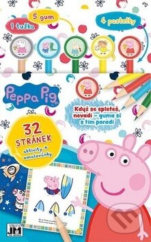 Kniha: Aktivity s gumami - Peppa Pig (Jiří Models). Jiří Models, 2019 Kniha: Aktivity s gumami - Peppa Pig (Jiří Models). Jiří Models, 2019