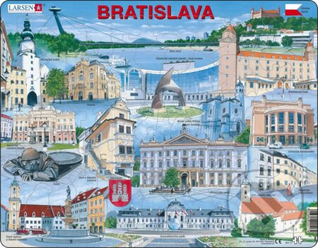 Puzzle: Bratislava (KH17-SK) (Larsen). Larsen Puzzle: Bratislava (KH17-SK) (Larsen). Larsen