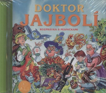 Audiokniha: Doktor Jajbolí (Lenka Tomešová a Oľga Janíková). A.L.I., 2001 Audiokniha: Doktor Jajbolí (Lenka Tomešová a Oľga Janíková). A.L.I., 2001