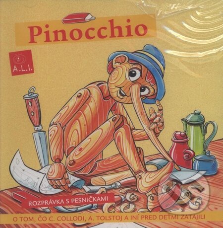 Audiokniha: Pinocchio (Františk Obžera). A.L.I., 2001 Audiokniha: Pinocchio (Františk Obžera). A.L.I., 2001