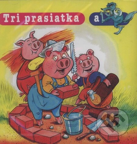 Audiokniha: Tri prasiatka a vlk (Oľga Janíková). A.L.I., 1998 Audiokniha: Tri prasiatka a vlk (Oľga Janíková). A.L.I., 1998