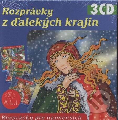 Audiokniha: Rozprávky z ďalekých krajín (3CD) (Oľga Janíková). A.L.I., 2007 Audiokniha: Rozprávky z ďalekých krajín (3CD) (Oľga Janíková). A.L.I., 2007