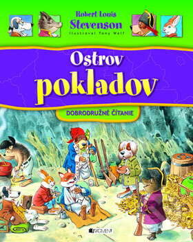 Kniha: Ostrov pokladov (Robert Louis Stevenson). Nakladatelství Fragment, 2009 Kniha: Ostrov pokladov (Robert Louis Stevenson). Nakladatelství Fragment, 2009