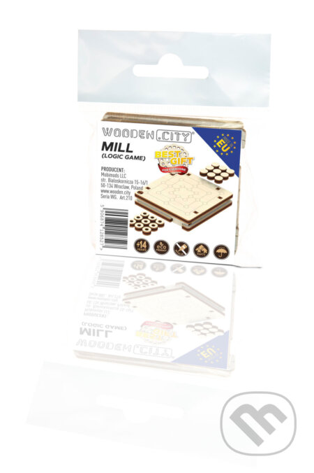 Společenská hra: Mini hry – Mlyn (WOODENCITY). WOODENCITY, 2019 Společenská hra: Mini hry – Mlyn (WOODENCITY). WOODENCITY, 2019