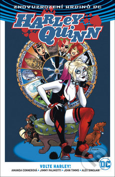 Kniha: Harley Quinn 5: Volte Harley (Amanda Conner a kolektiv). BB/art, 2019 Kniha: Harley Quinn 5: Volte Harley (Amanda Conner a kolektiv). BB/art, 2019