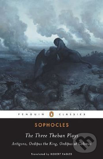 Kniha: The Three Theban Plays (Sofoklés). Penguin Books, 1984 Kniha: The Three Theban Plays (Sofoklés). Penguin Books, 1984