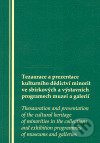 Kniha: Tezaurace a prezentace kulturního dědictví minorit ve sbírkový (Židovské muzeum v Praze). Židovské muzeum v Praze, 2007 Kniha: Tezaurace a prezentace kulturního dědictví minorit ve sbírkový (Židovské muzeum v Praze). Židovské muzeum v Praze, 2007