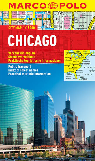 Kniha: Chicago – City map 1:15 000 (Marco Polo). Marco Polo, 2013 Kniha: Chicago – City map 1:15 000 (Marco Polo). Marco Polo, 2013