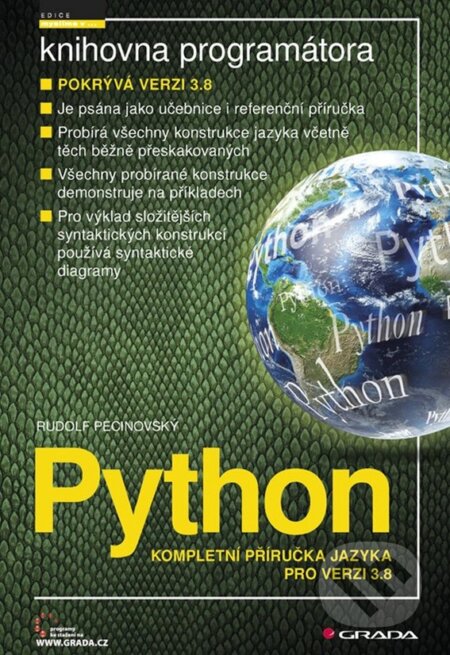 Kniha: Python (Rudolf Pecinovský). Grada, 2019 Kniha: Python (Rudolf Pecinovský). Grada, 2019