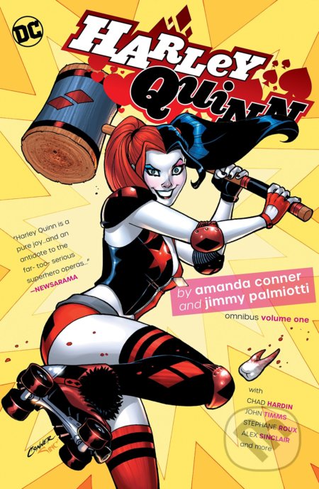 Kniha: Harley Quinn (Amanda Conner a Jimmy Palmiotti). DC Comics, 2017 Kniha: Harley Quinn (Amanda Conner a Jimmy Palmiotti). DC Comics, 2017