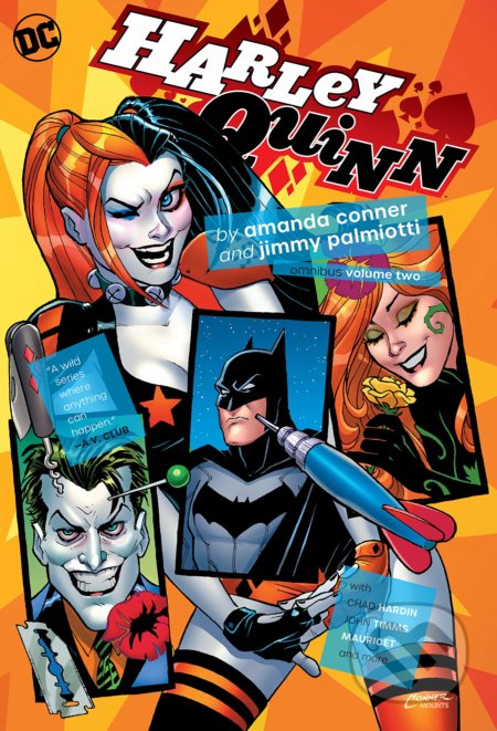 Kniha: Harley Quinn (Amanda Conner a Jimmy Palmiotti). DC Comics, 2018 Kniha: Harley Quinn (Amanda Conner a Jimmy Palmiotti). DC Comics, 2018