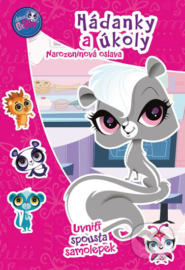 Kniha: Littlest Pet Shop - hádanky a úkoly (Egmont ČR). Egmont ČR, 2014 Kniha: Littlest Pet Shop - hádanky a úkoly (Egmont ČR). Egmont ČR, 2014