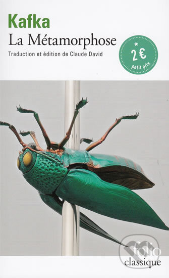 Kniha: La métamorphose (Franz Kafka). Folio, 2014 Kniha: La métamorphose (Franz Kafka). Folio, 2014