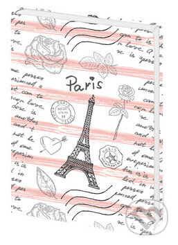 Zápisník: Lyra Paris love - linkovaný M, Stil calendars, 2019