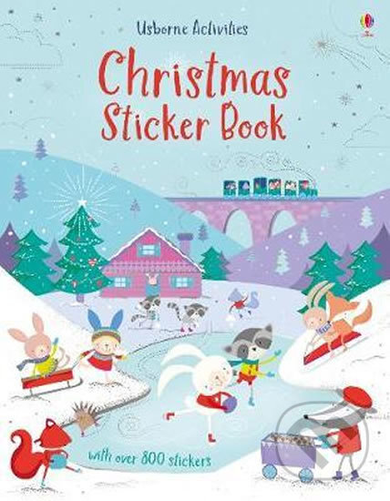 Kniha: Christmas Sticker Book (Lucy Bowman). Usborne, 2019 Kniha: Christmas Sticker Book (Lucy Bowman). Usborne, 2019