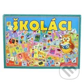 Spoločenská hra: Hra: Školáci (Mikrohračky). Mikrohračky, 2018 Spoločenská hra: Hra: Školáci (Mikrohračky). Mikrohračky, 2018