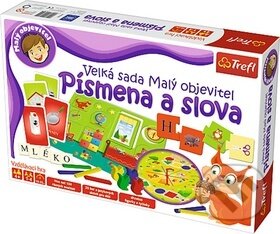 Společenská hra: Malý objevitel Písmena a slova (Trefl). Trefl, 2019 Společenská hra: Malý objevitel Písmena a slova (Trefl). Trefl, 2019