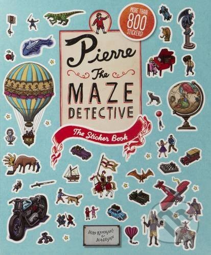 Kniha: Pierre the Maze Detective (Hiro Kamigaki). Laurence King Publishing, 2017 Kniha: Pierre the Maze Detective (Hiro Kamigaki). Laurence King Publishing, 2017