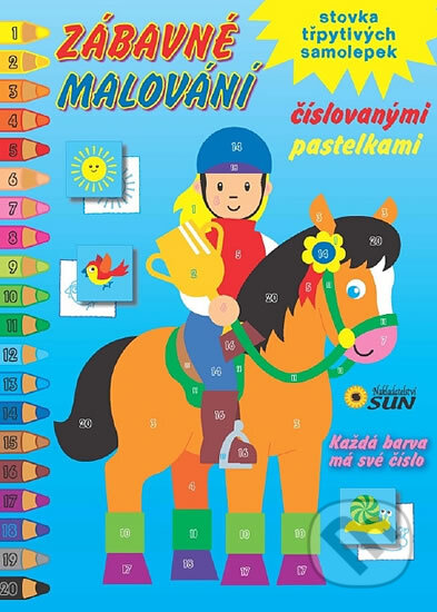 Kniha: Zábavné malování číslovanými pastelkami (modrá) (SUN). SUN, 2013 Kniha: Zábavné malování číslovanými pastelkami (modrá) (SUN). SUN, 2013
