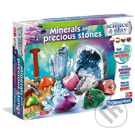 Spoločenská hra: Minerály (Clementoni). Clementoni, 2019 Spoločenská hra: Minerály (Clementoni). Clementoni, 2019