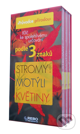 Kniha: Průvodce přírodou - Stromy, Motýli, Květiny - BOX (Autorský kolektív). Rebo, 2015 Kniha: Průvodce přírodou - Stromy, Motýli, Květiny - BOX (Autorský kolektív). Rebo, 2015
