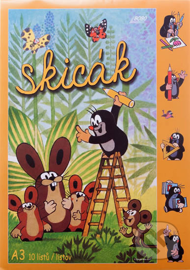 Skicák Krtek A3 (BOBO BLOK). BOBO BLOK, 2019 Skicák Krtek A3 (BOBO BLOK). BOBO BLOK, 2019