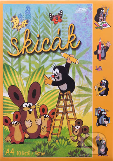 Skicák Krtek A4 (BOBO BLOK). BOBO BLOK, 2019 Skicák Krtek A4 (BOBO BLOK). BOBO BLOK, 2019