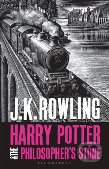 Kniha: Harry Potter and the Philosopher's Stone (J.K. Rowling). Bloomsbury, 2018 Kniha: Harry Potter and the Philosopher's Stone (J.K. Rowling). Bloomsbury, 2018