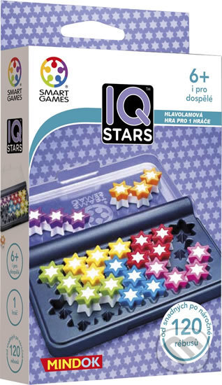 Společenská hra: SMART - IQ Stars (Mindok). Mindok, 2019 Společenská hra: SMART - IQ Stars (Mindok). Mindok, 2019