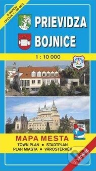 Prievidza - Bojnice 1:10 000 (Autorský kolektív). VKÚ Harmanec, 2001 Prievidza - Bojnice 1:10 000 (Autorský kolektív). VKÚ Harmanec, 2001
